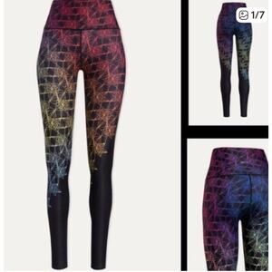 Peloton Pride Prism WITH Leggings Black Rainbow Women's Size